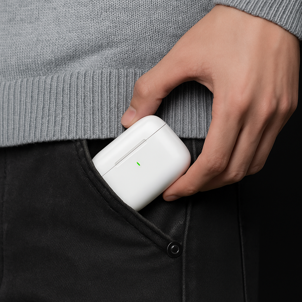 Draadloze Bluetooth-oordopjes met ANC, oplaadcase en USB-C