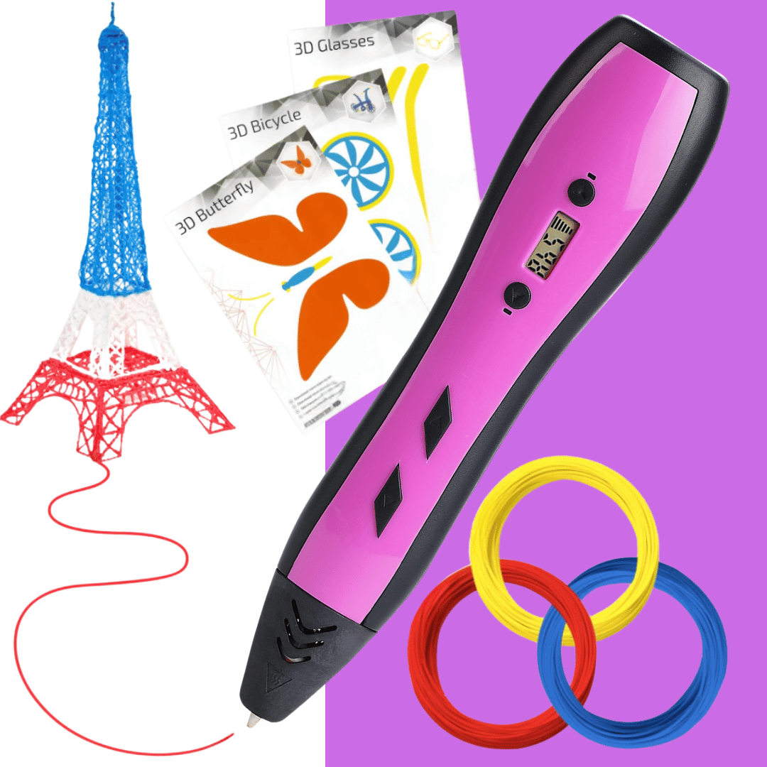 3D Printing Pen for Kids & Beginners – PLA/ABS Compatible Drawing Pen