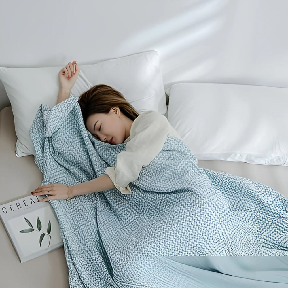 Plaid en coton doux pour décoration intérieure chaleureuse et chaleur