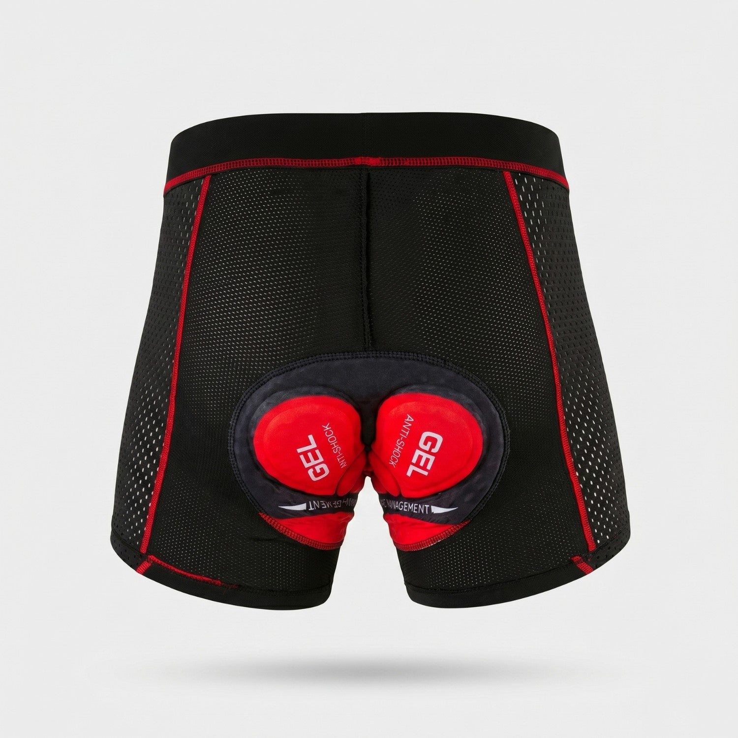 Men’s Padded Cycling Undershorts – 5D Gel Pad Breathable Cycling Underwear