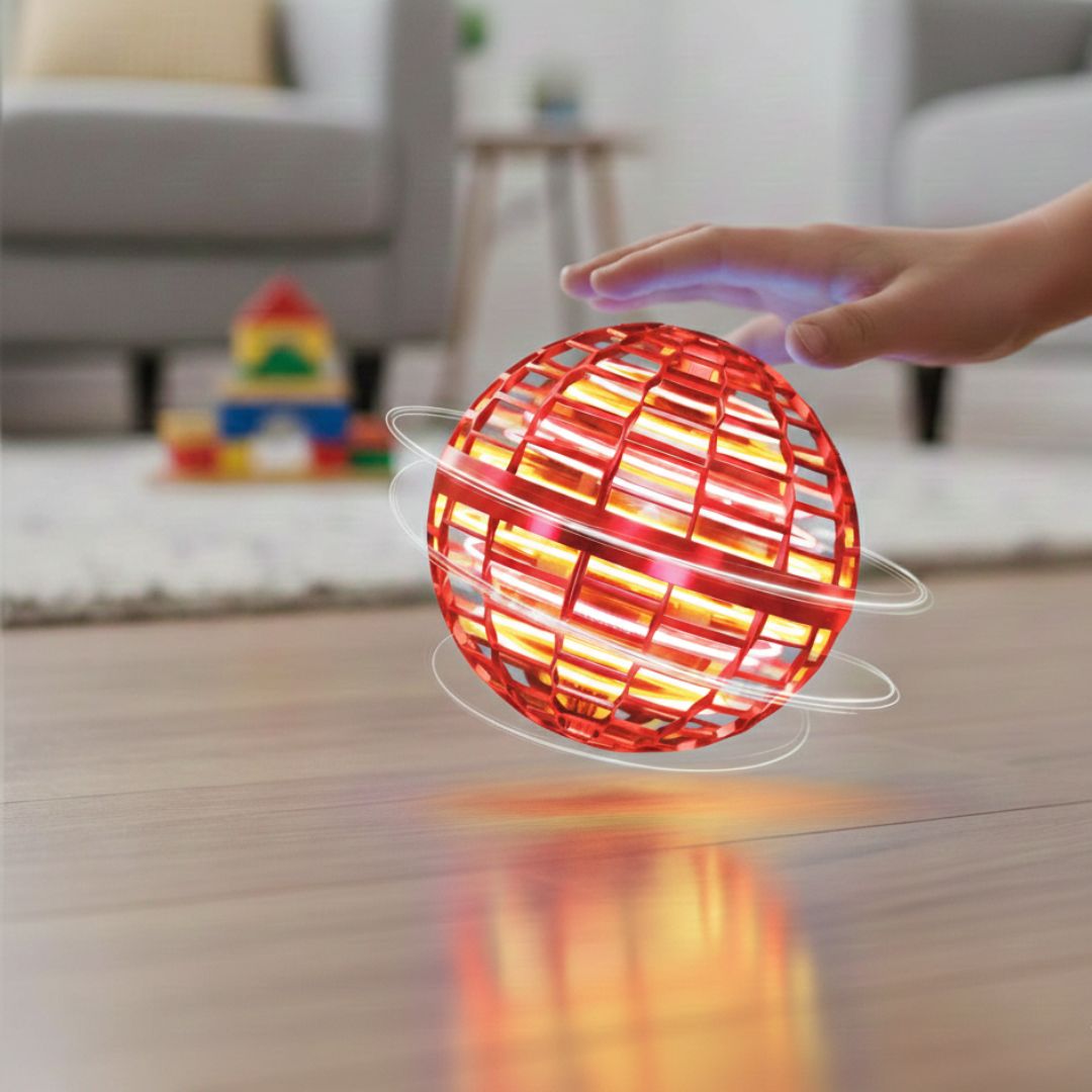 Kids' LED Hover Ball with Soft Foam Bumper