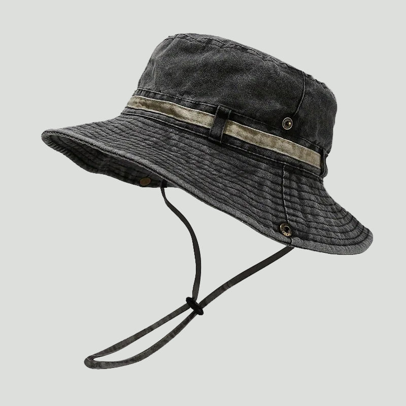Men’s Boonie Hat – Packable Wide-Brim Sun Hat for Hiking & Fishing