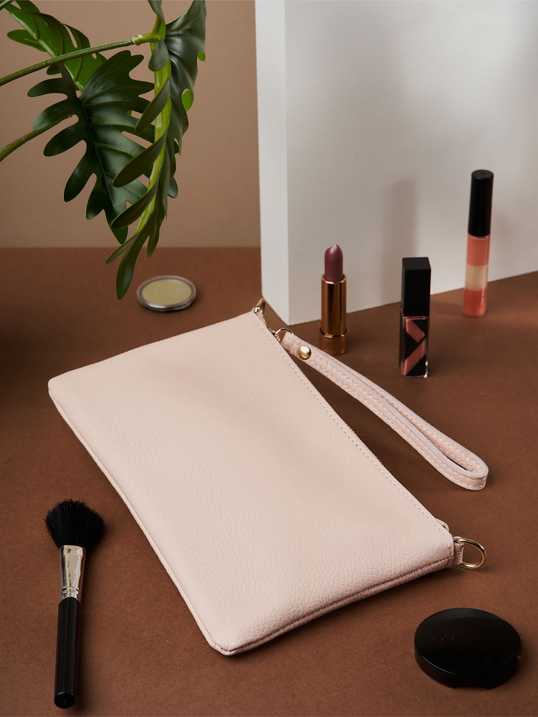 Pochette en cuir Eleganza Duo-Size