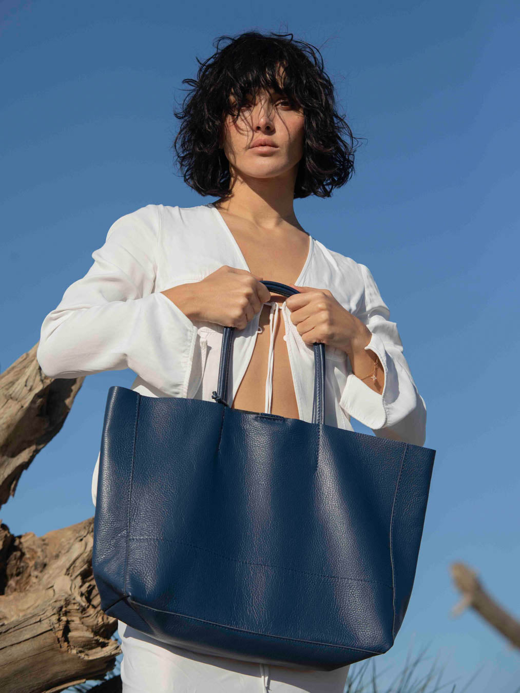Sac fourre-tout en cuir The Carryall