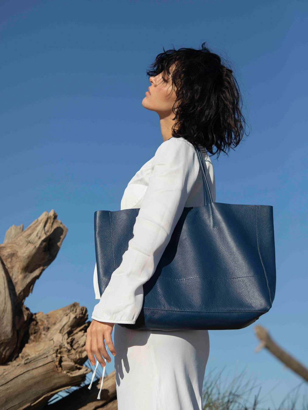 Sac fourre-tout en cuir The Carryall