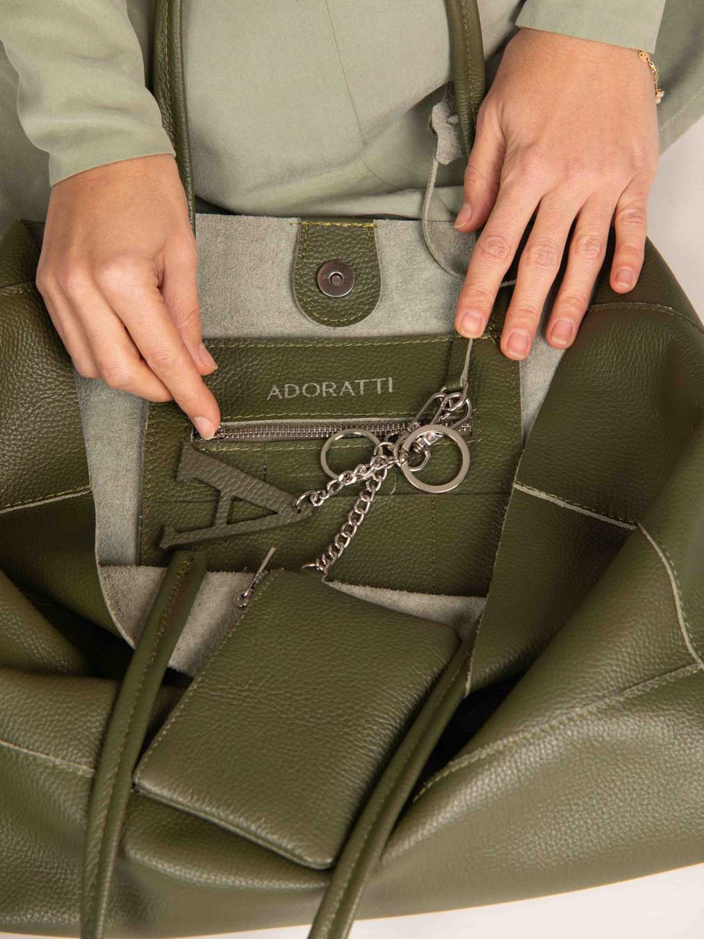 Sac fourre-tout en cuir The Carryall