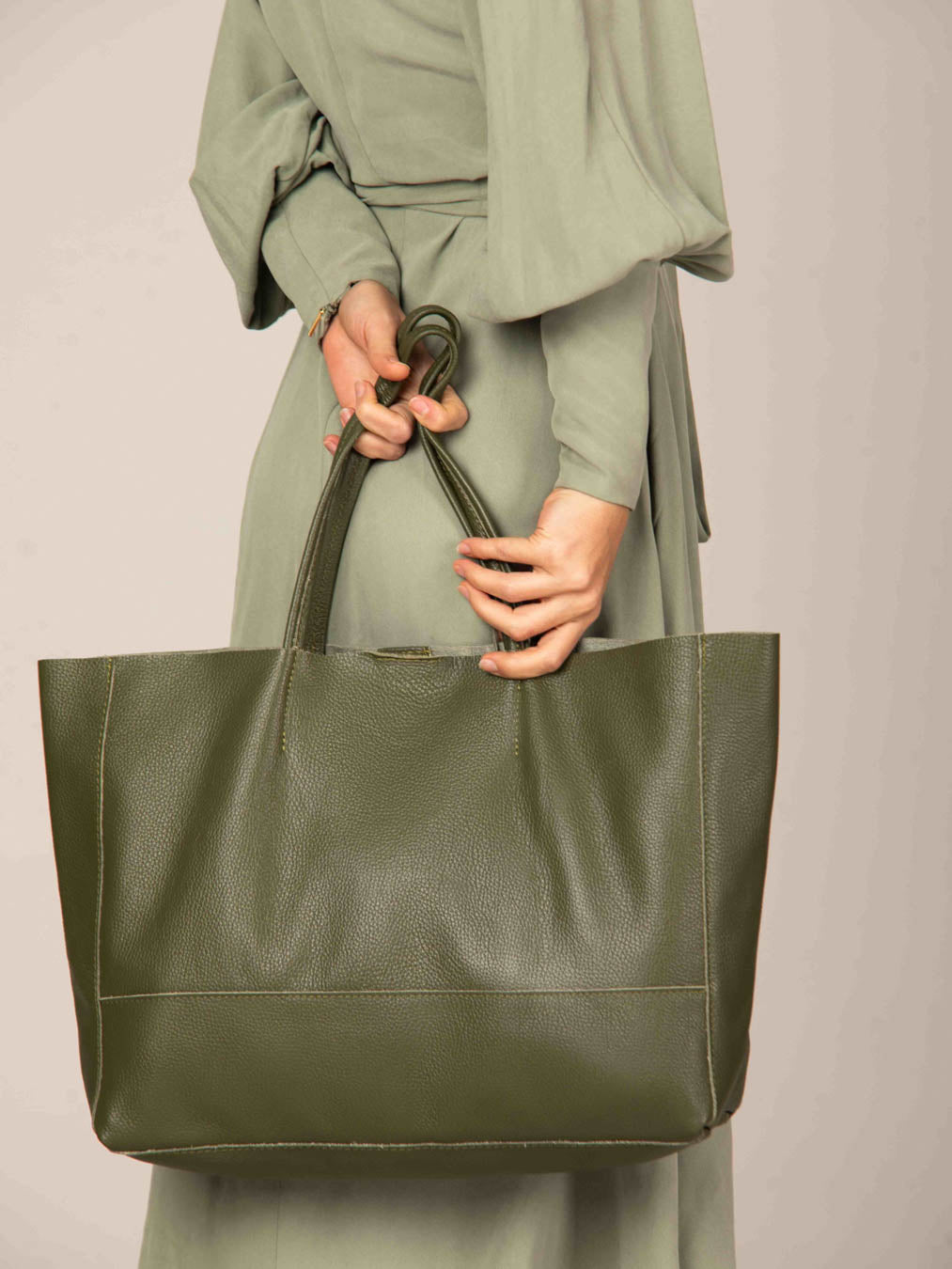 Sac fourre-tout en cuir The Carryall