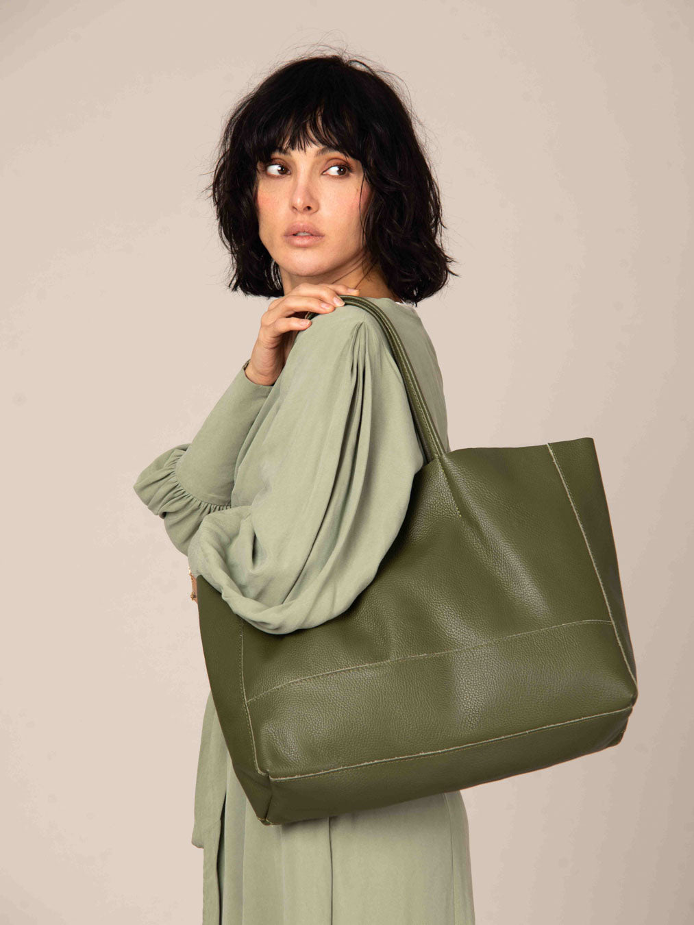 Sac fourre-tout en cuir The Carryall