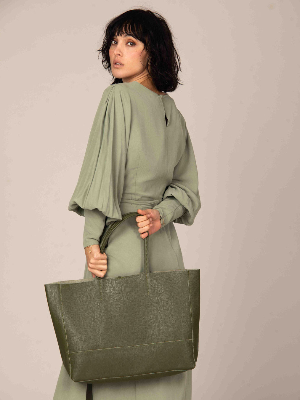 Sac fourre-tout en cuir The Carryall