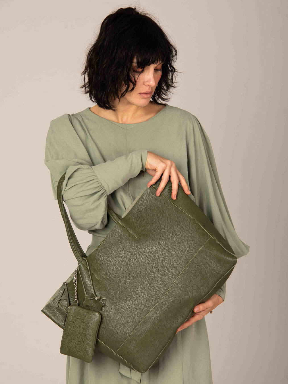 Sac fourre-tout en cuir The Carryall