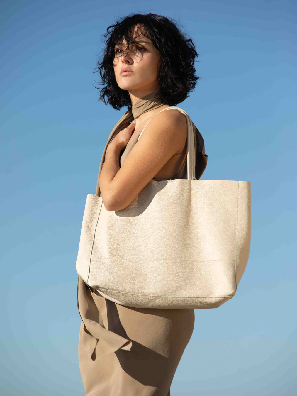 Sac fourre-tout en cuir The Carryall