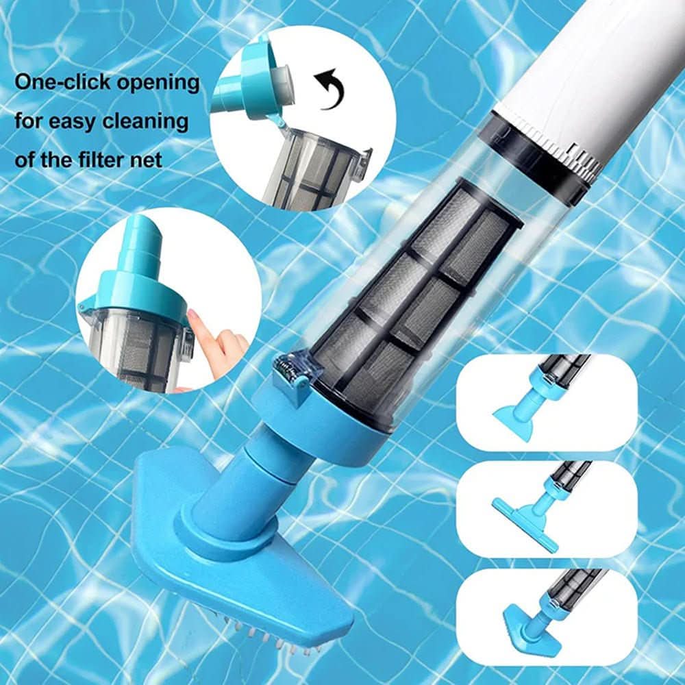 Cordless Pool Vacuum Cleaner – Aquavex Rechargeable Pool & Spa Cleaner