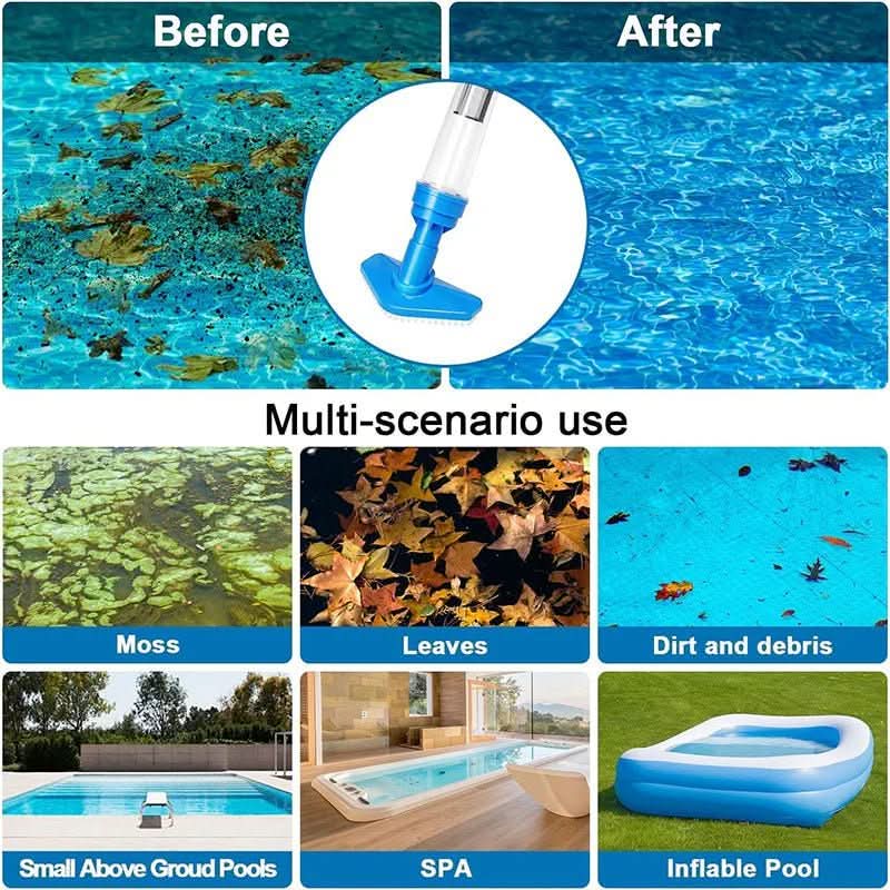 Cordless Pool Vacuum Cleaner – Aquavex Rechargeable Pool & Spa Cleaner