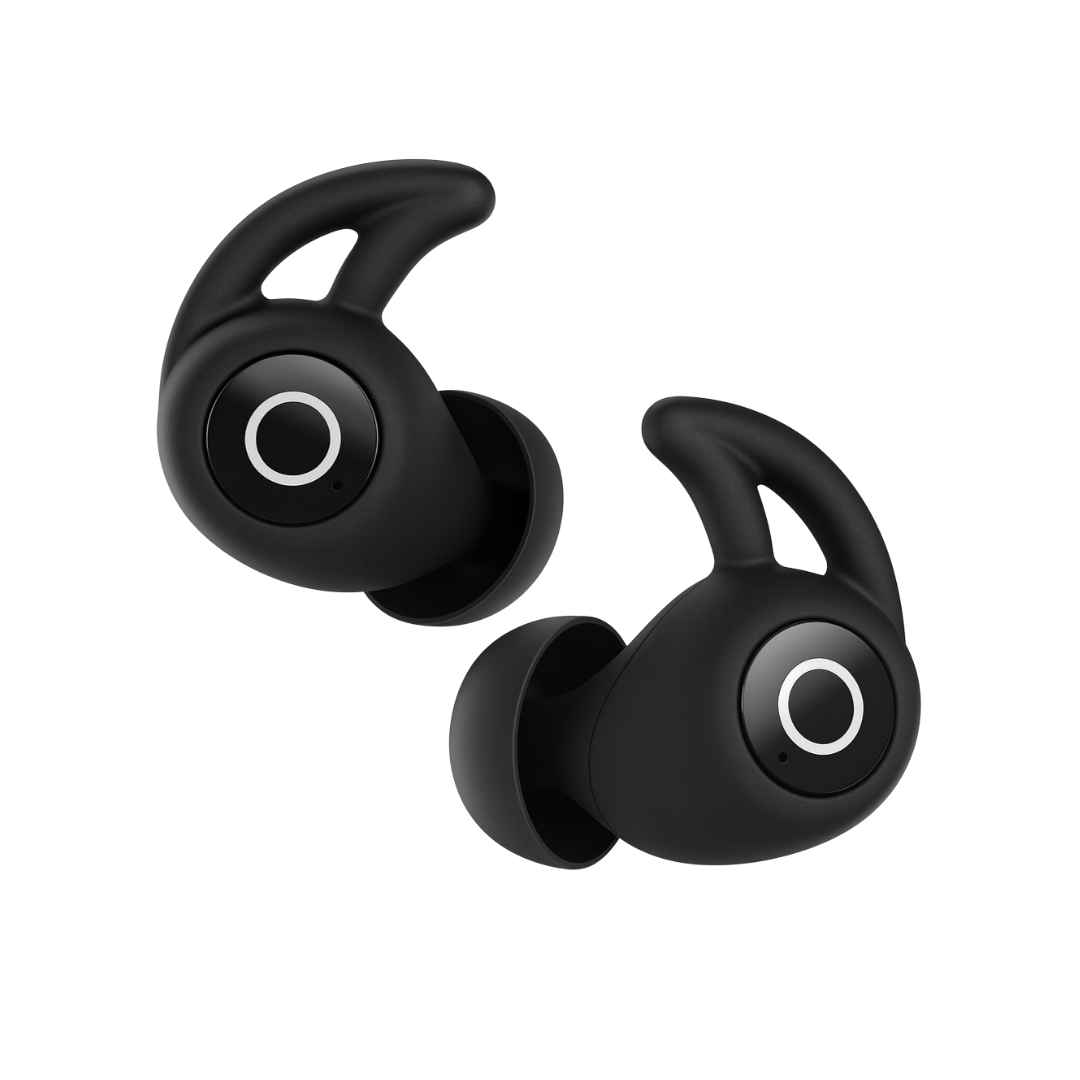 Motorcycle Helmet Bluetooth Earbuds – Wireless In-Ear Headphones with Charging Case