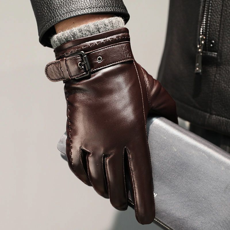 Gants en cuir italien pour hommes Aster