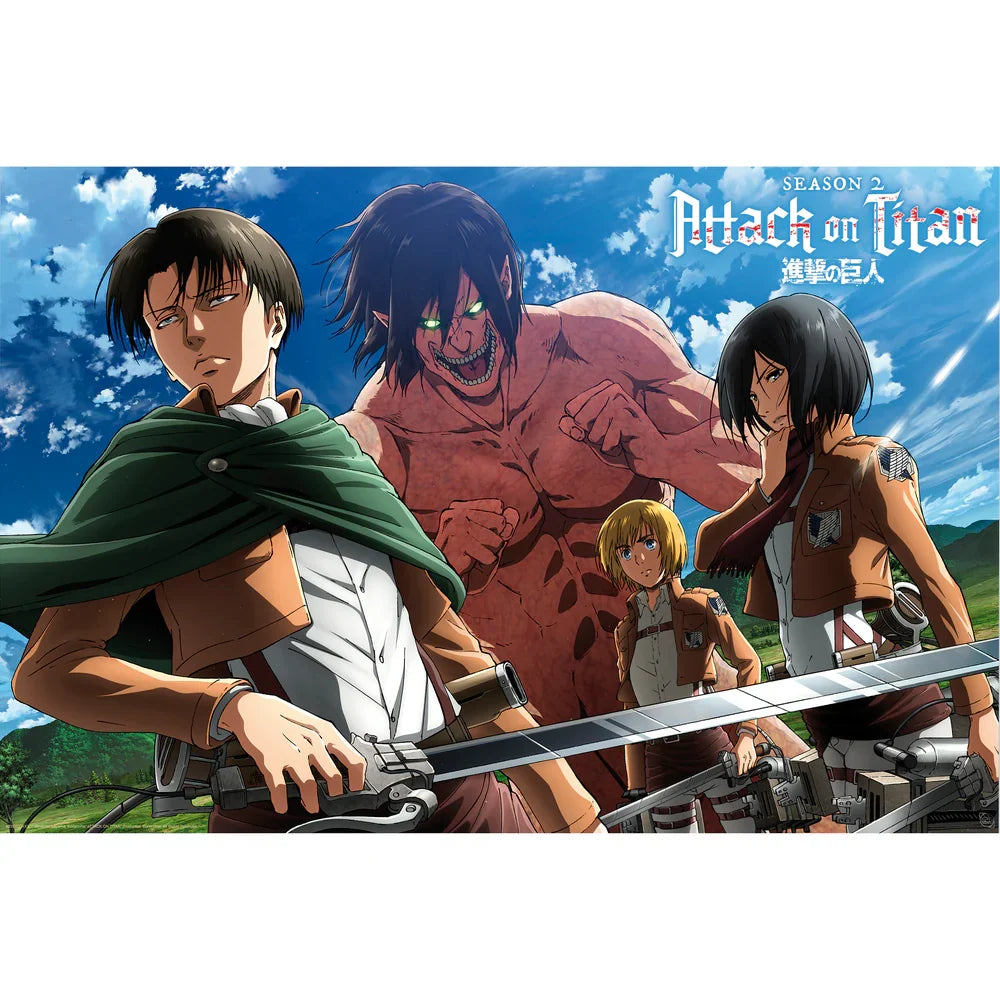Attack on Titan Ready to fight! Maxi Wall Poster - 61 x 91.5 cm