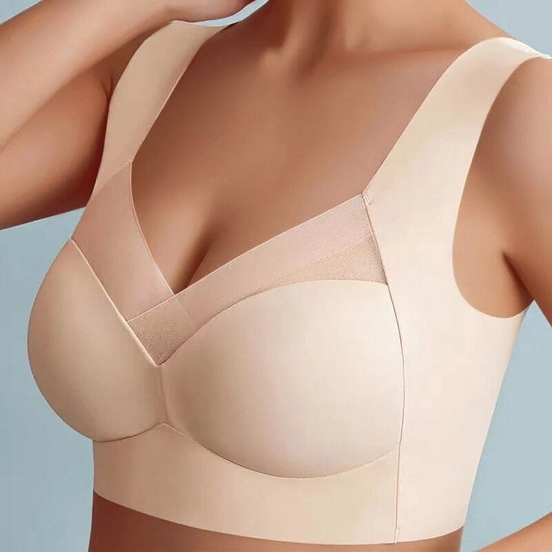 Nahtloser bügelloser BH für Damen – sanfter Push-up und bequemer Tragekomfort im Alltag