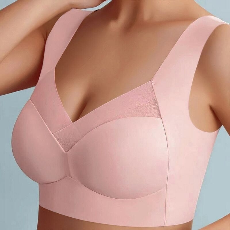 Nahtloser bügelloser BH für Damen – sanfter Push-up und bequemer Tragekomfort im Alltag