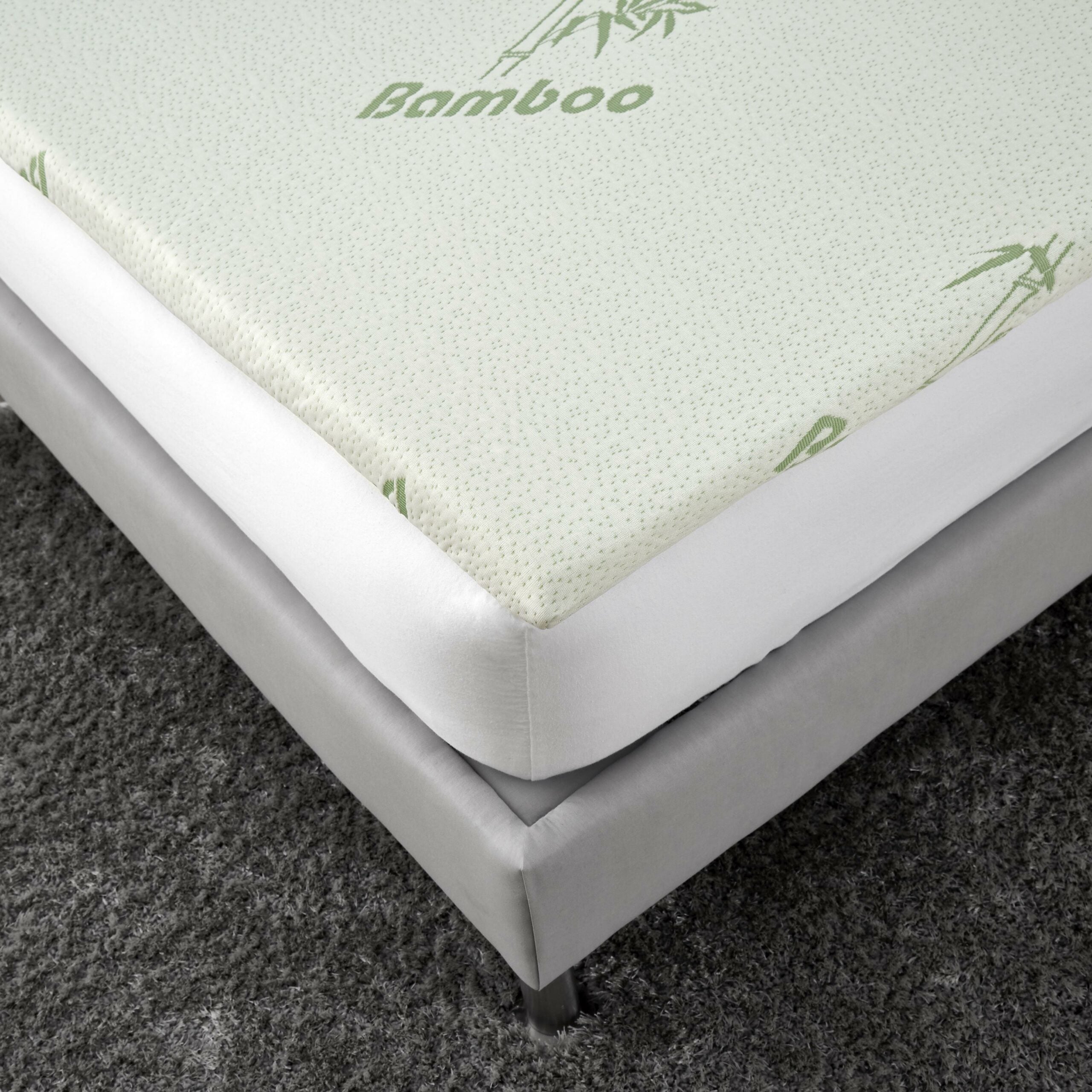 Surmatelas en bambou premium pour un confort et un soutien exceptionnels