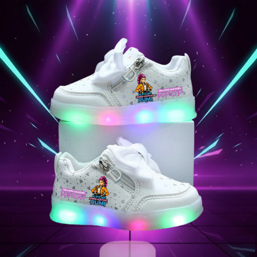 Kids' K-Pop Style LED Light-Up Trainers