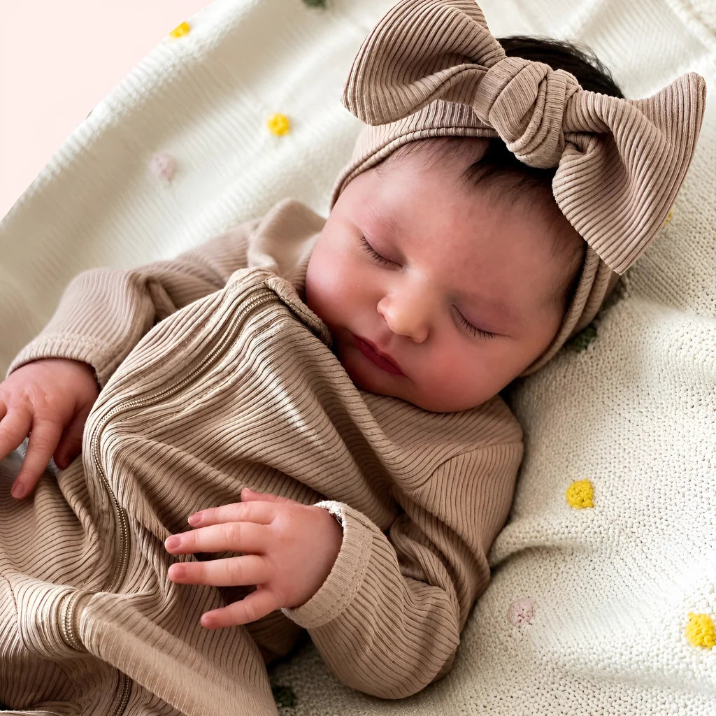 Laura Reborn Baby Girl Doll with Sleeping Expression