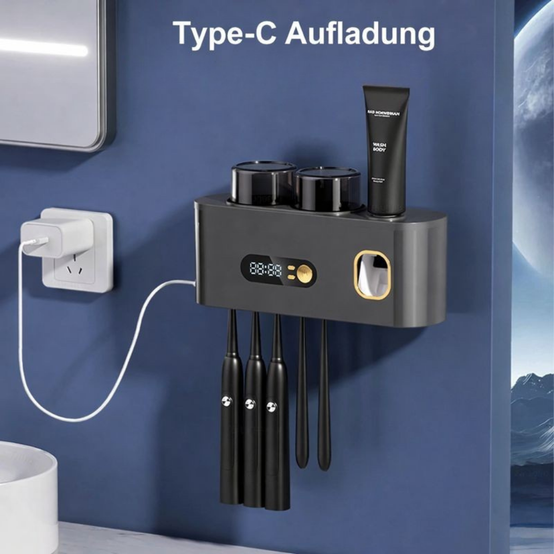 Oplaadbaar elektrisch hulpmiddel voor mondverzorging en reiniging - compact apparaat voor mondhygiëne