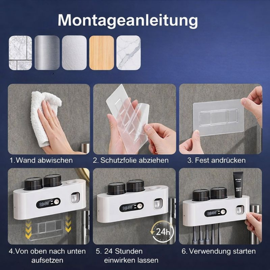 Oplaadbaar elektrisch hulpmiddel voor mondverzorging en reiniging - compact apparaat voor mondhygiëne