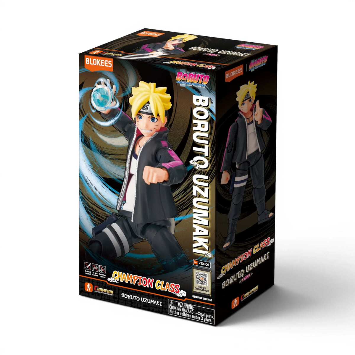 Naruto Boruto Uzumaki Articulated Model Kit - Blokees