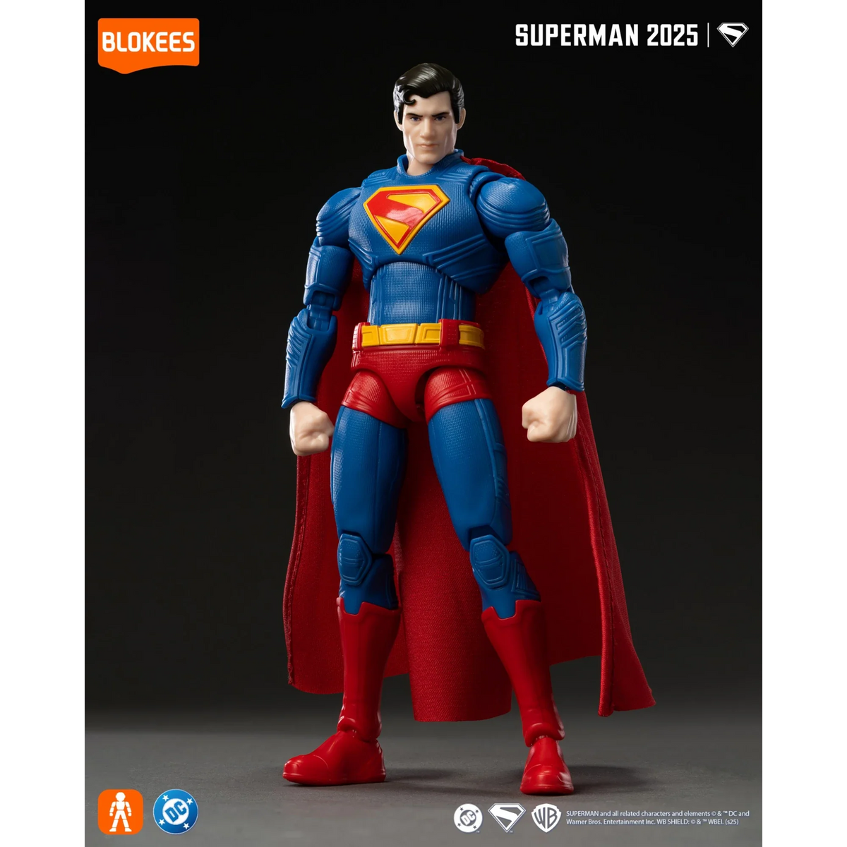 Superman (2025) bewegliches Modellbauset - Blokees