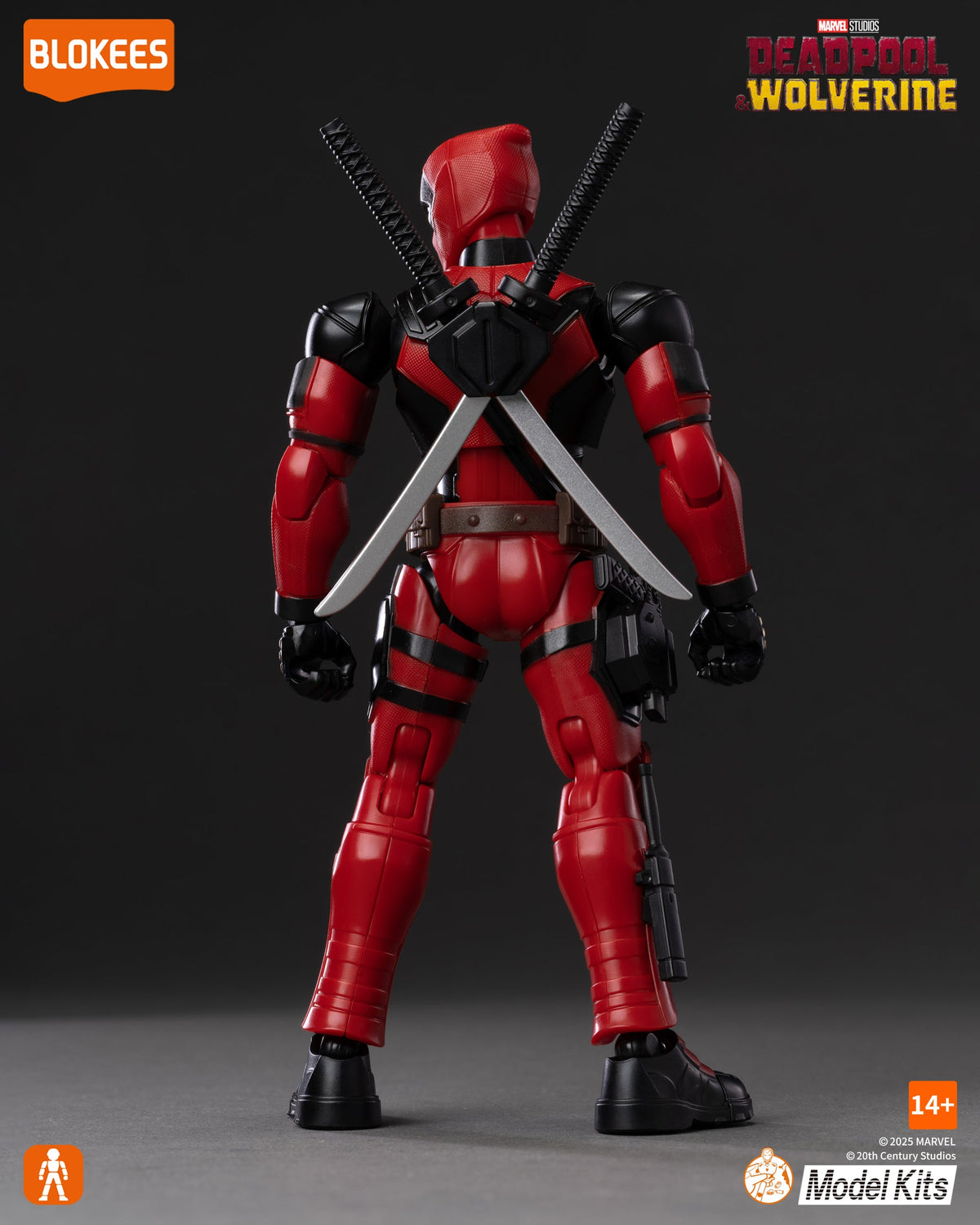 Deadpool Articulated Model Kit - Blokees