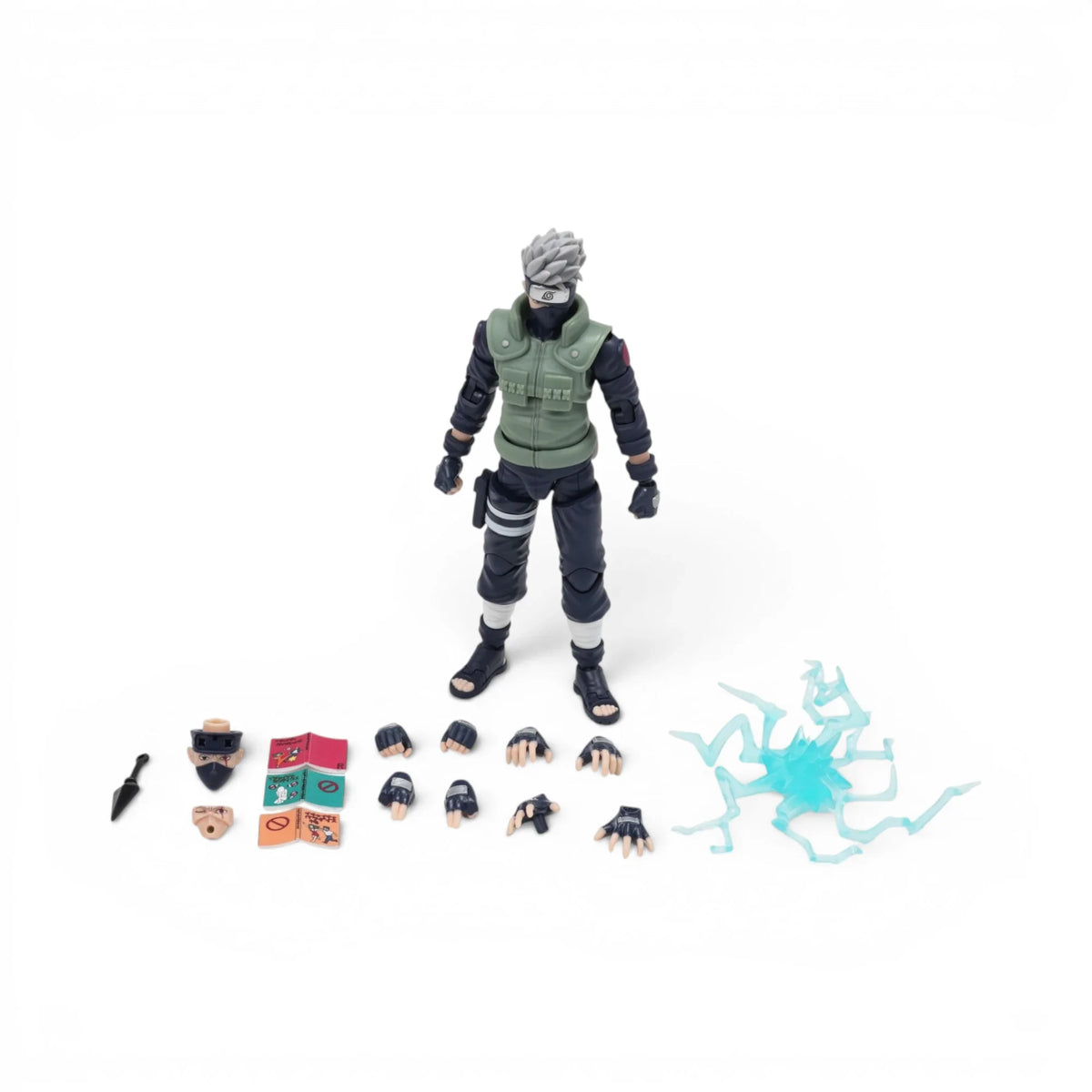 Naruto Kakashi Hatake Articulated Model Kit - Blokees