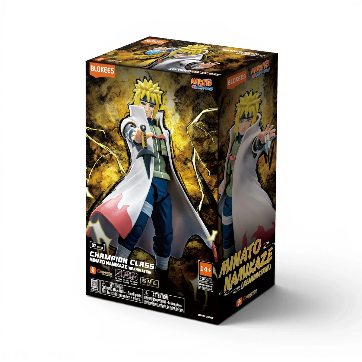 Naruto Minato Namikaze Articulated Model Kit - Blokees