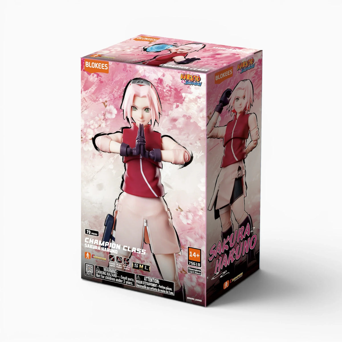 Naruto Sakura Haruno Articulated Model Kit - Blokees