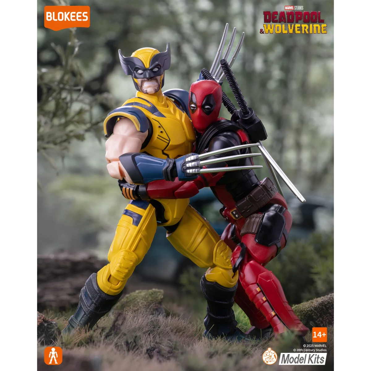 Wolverine Articulated Model Kit - Blokees
