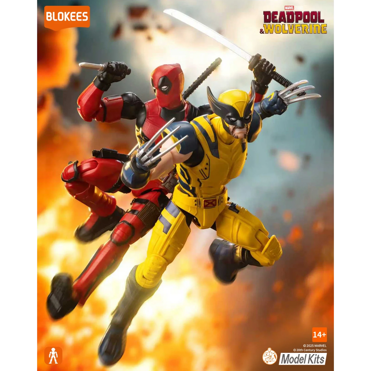 Wolverine Articulated Model Kit - Blokees