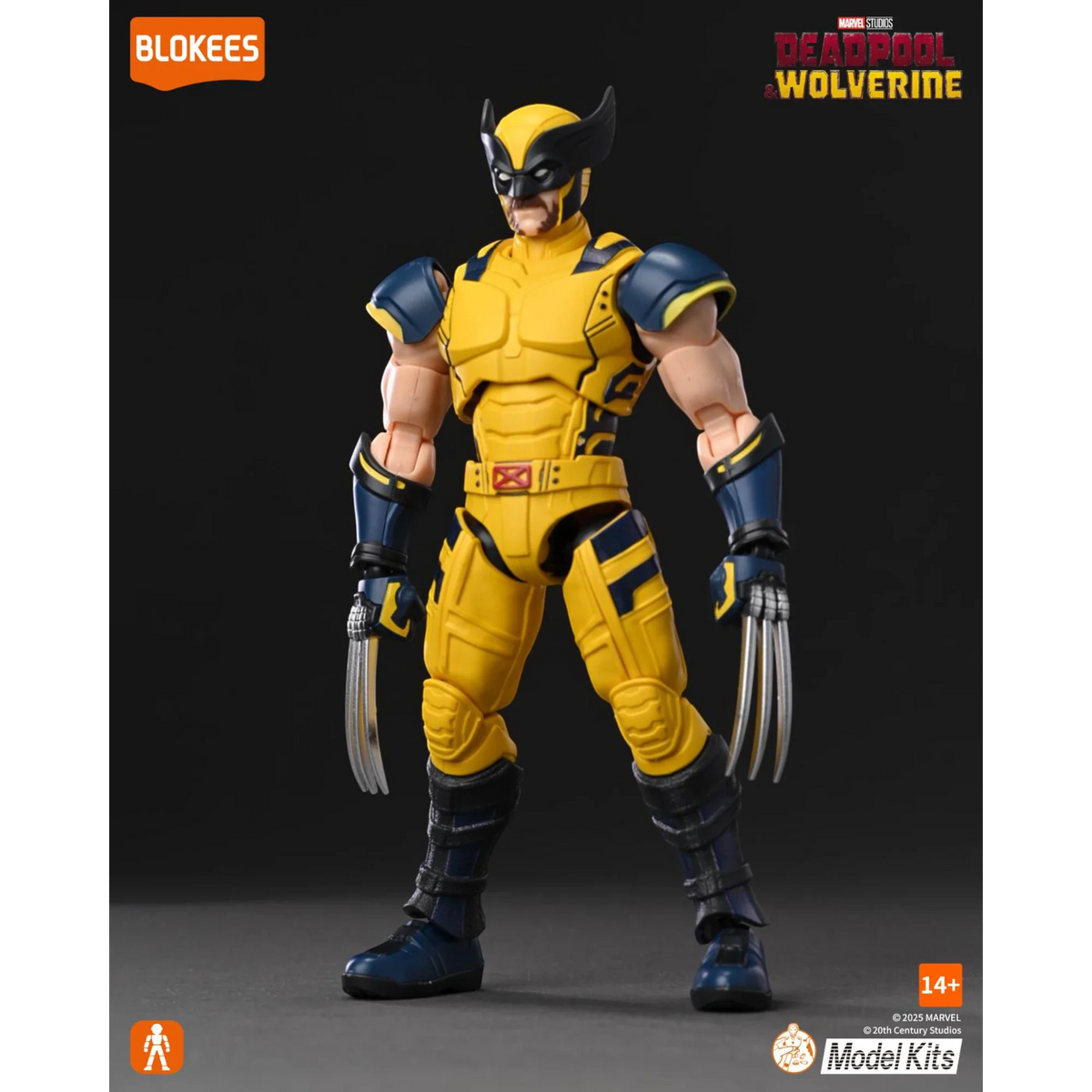 Wolverine Articulated Model Kit - Blokees