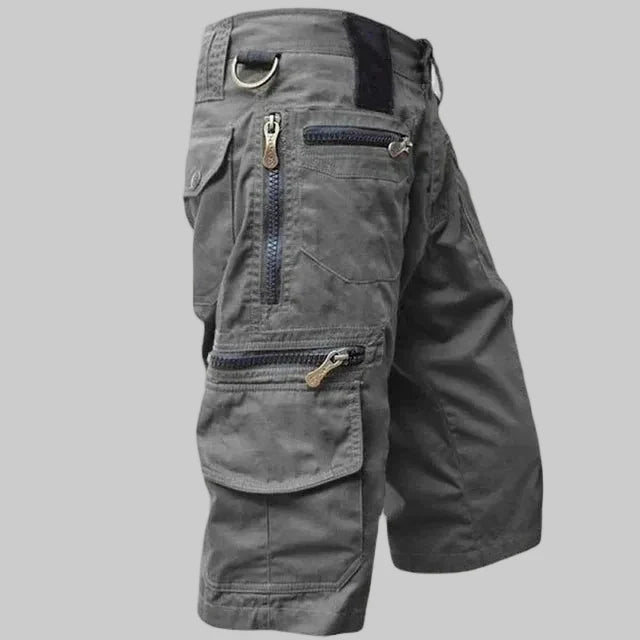 Men’s Outdoor Cargo Shorts – Zip-Pocket Hiking & Fishing Shorts