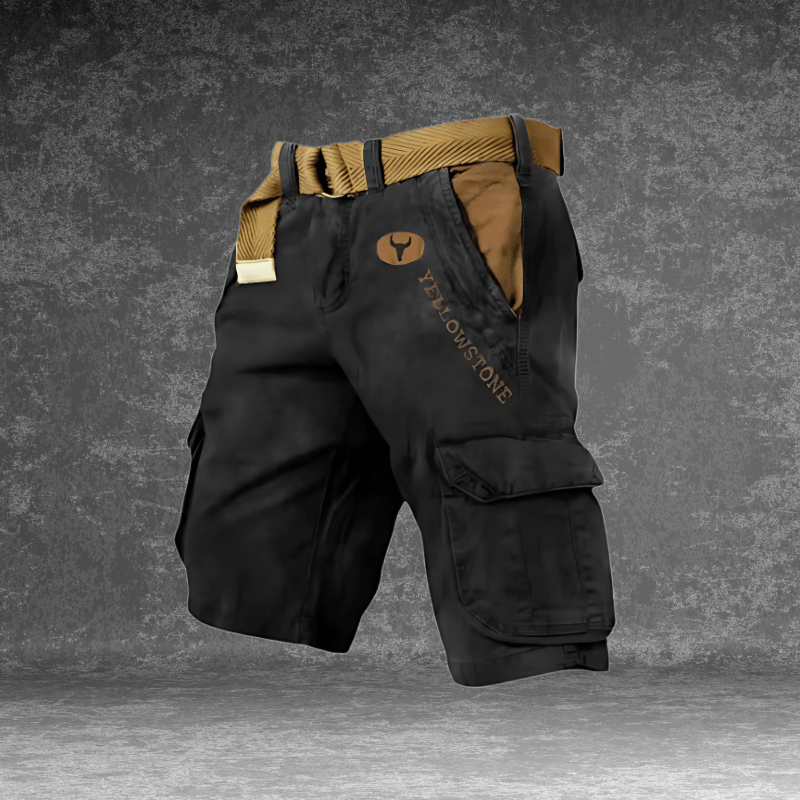 Men’s Cargo Shorts with Multi-Pocket Storage – RuggedFit Everyday Shorts