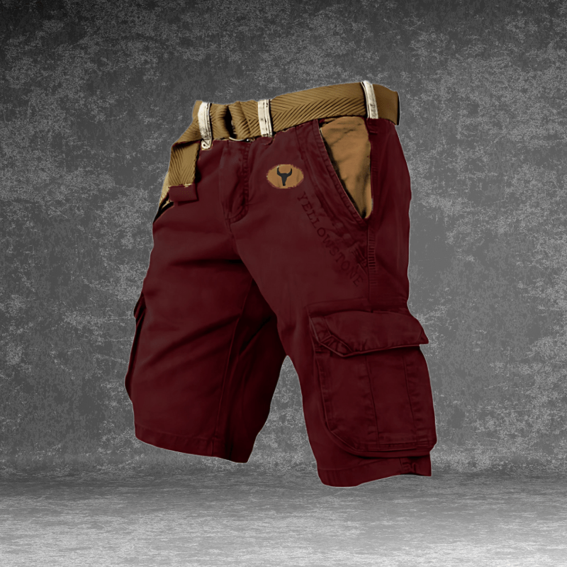 Men’s Cargo Shorts with Multi-Pocket Storage – RuggedFit Everyday Shorts