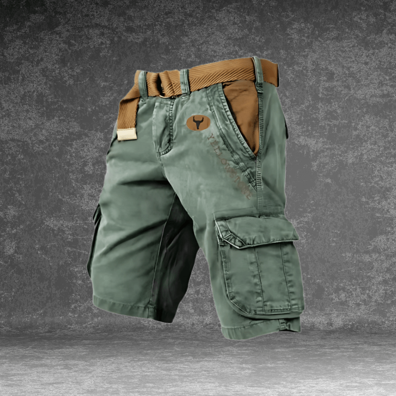 Men’s Cargo Shorts with Multi-Pocket Storage – RuggedFit Everyday Shorts