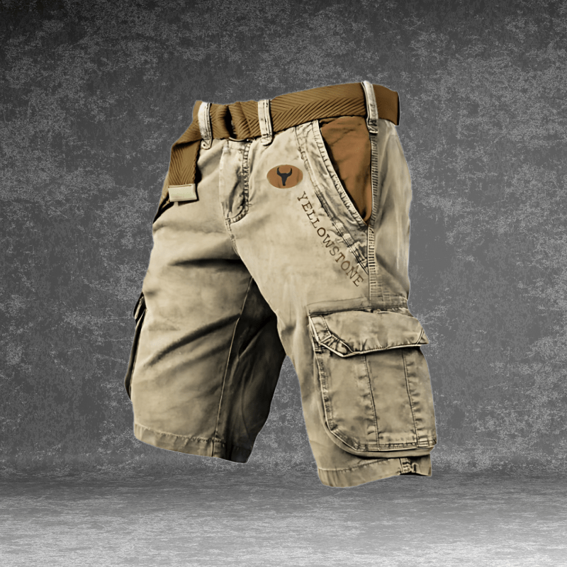 Men’s Cargo Shorts with Multi-Pocket Storage – RuggedFit Everyday Shorts