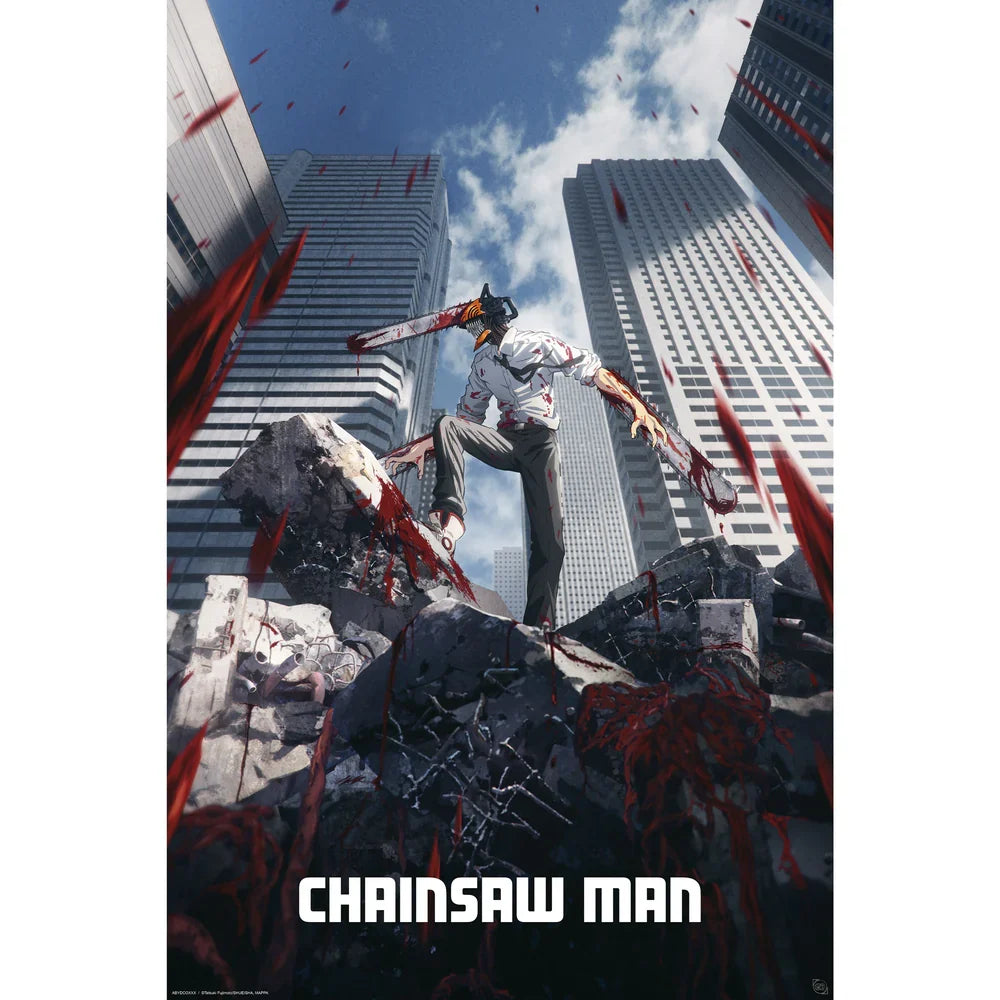 Chainsaw Man Key Art Maxi Wall Poster - 61 x 91.5 cm