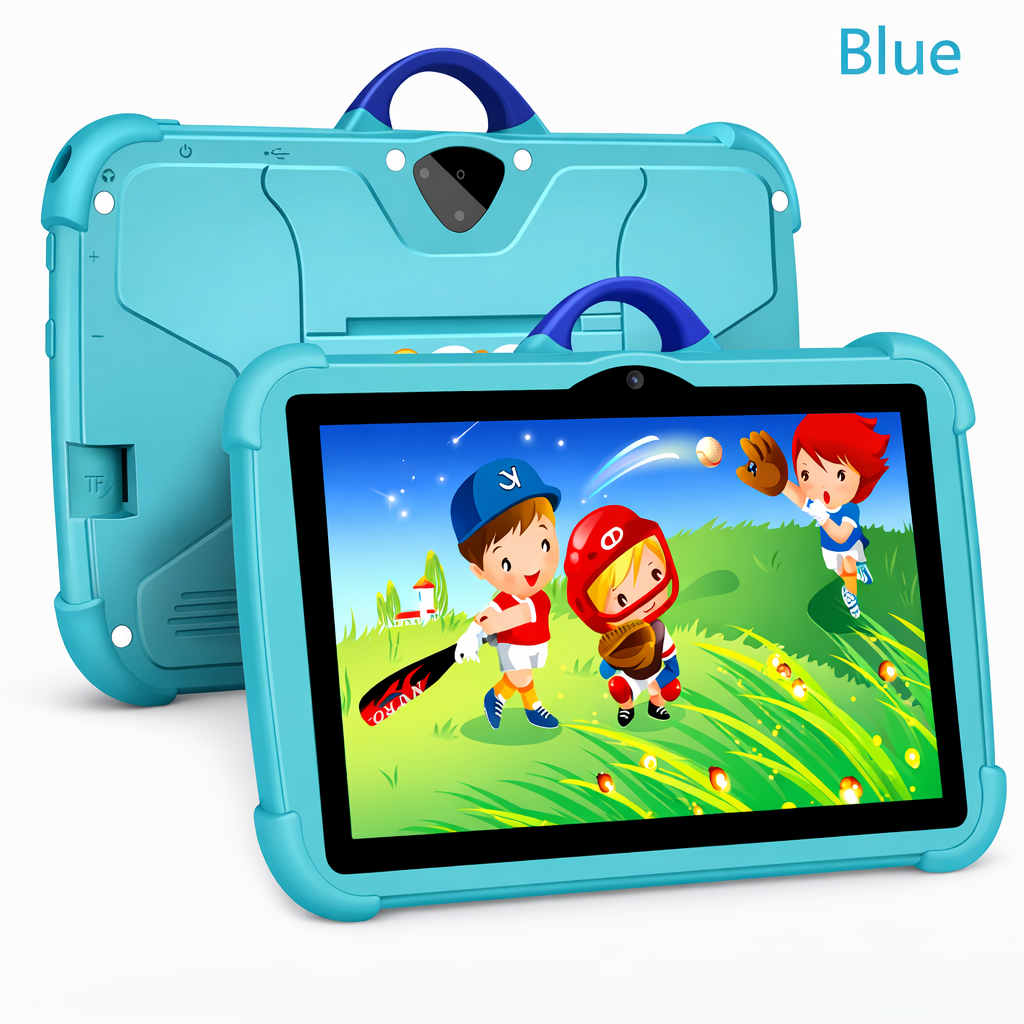 7-Inch Kids Android Tablet – Shockproof Case for Learning & Entertainment