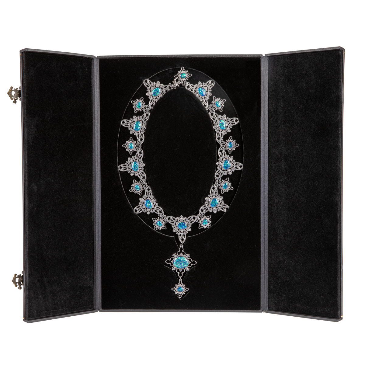 Harry Potter Cursed Opal Necklace Replica with Display Box