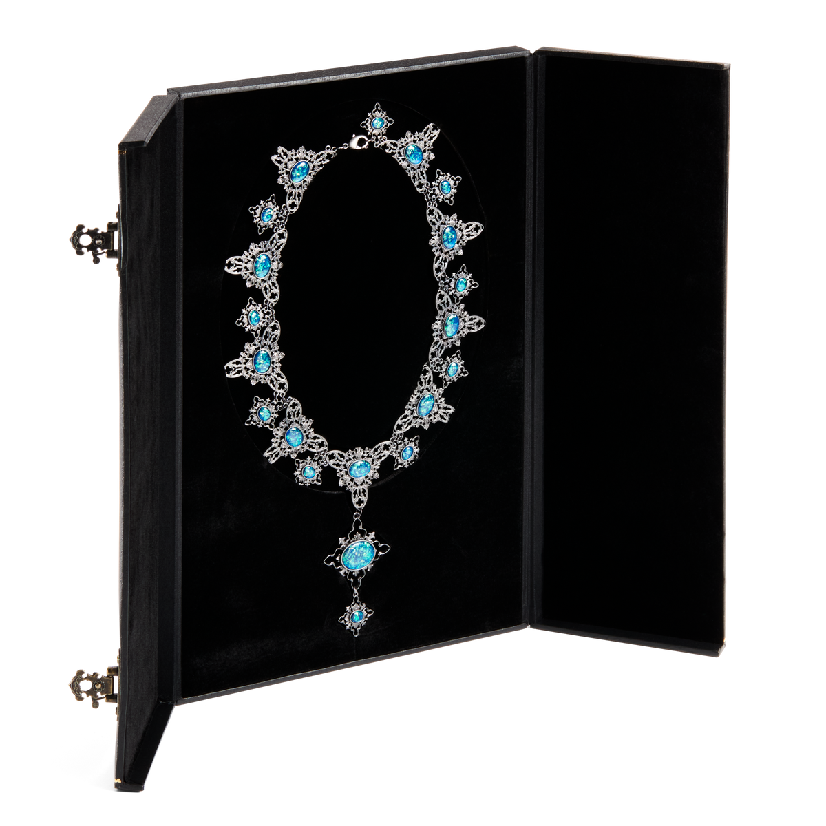 Harry Potter Cursed Opal Necklace Replica with Display Box