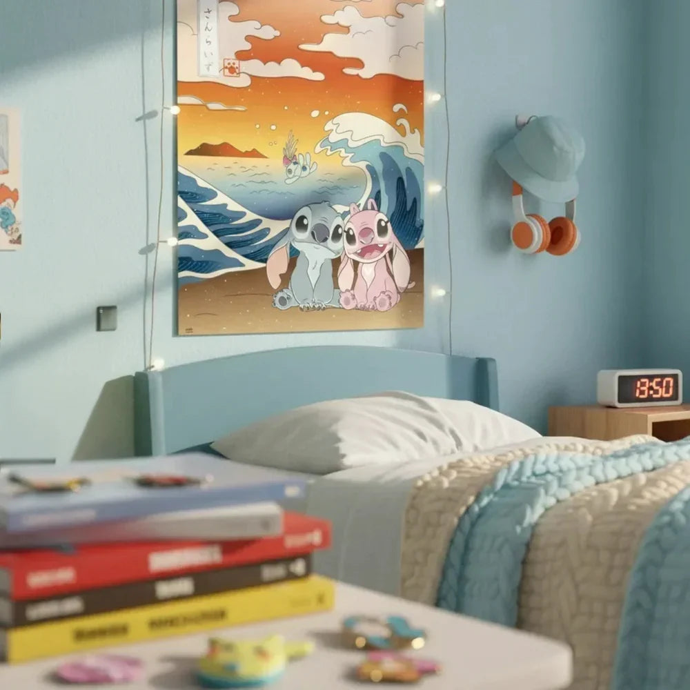 Disney Lilo & Stitch Japan Maxi Wall Poster - 61 x 91.5 cm