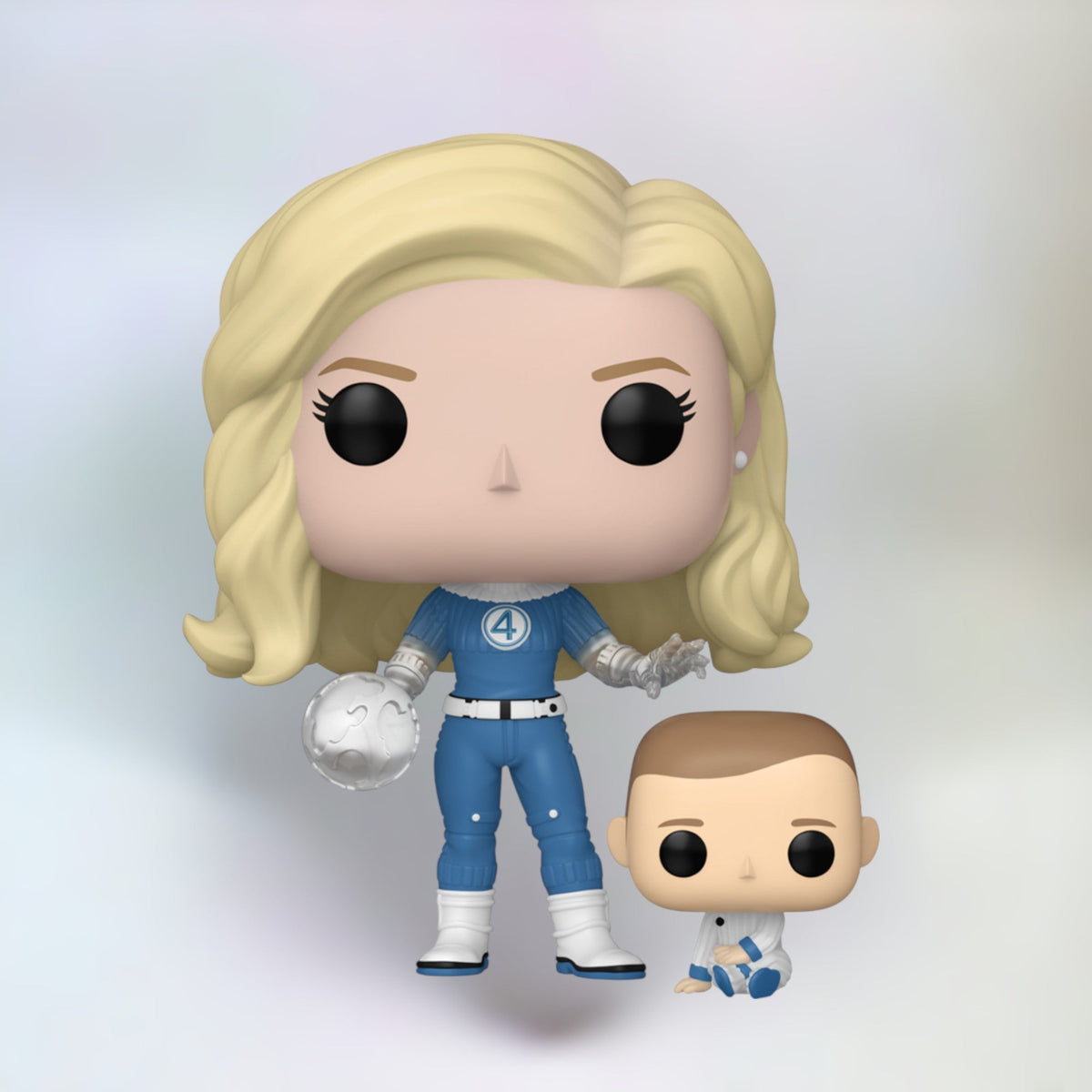 Invisible Woman & Franklin Vinyl Bobblehead - Funko Pop!