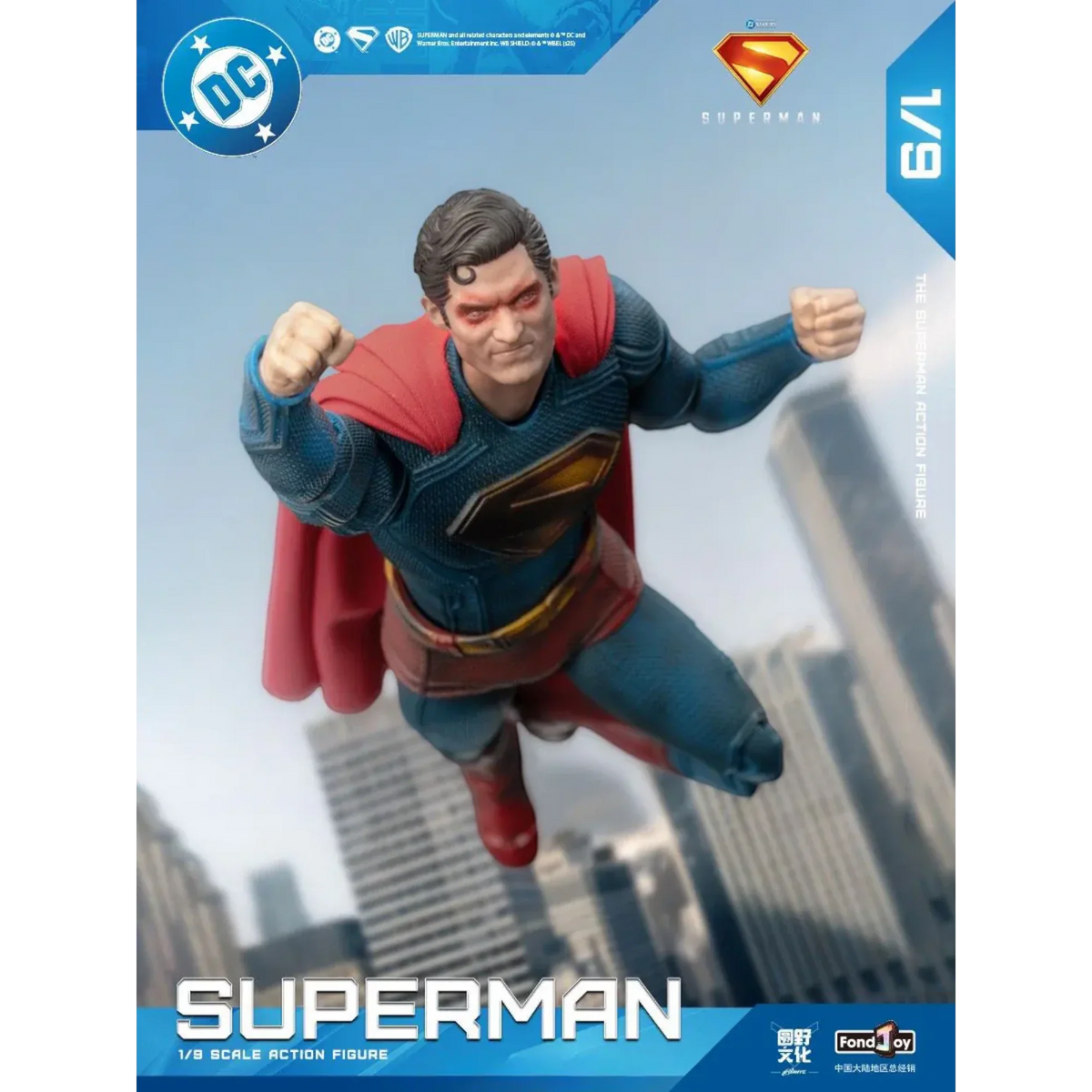 Figurine d’action Superman Battle Damage Edition - FondJoy