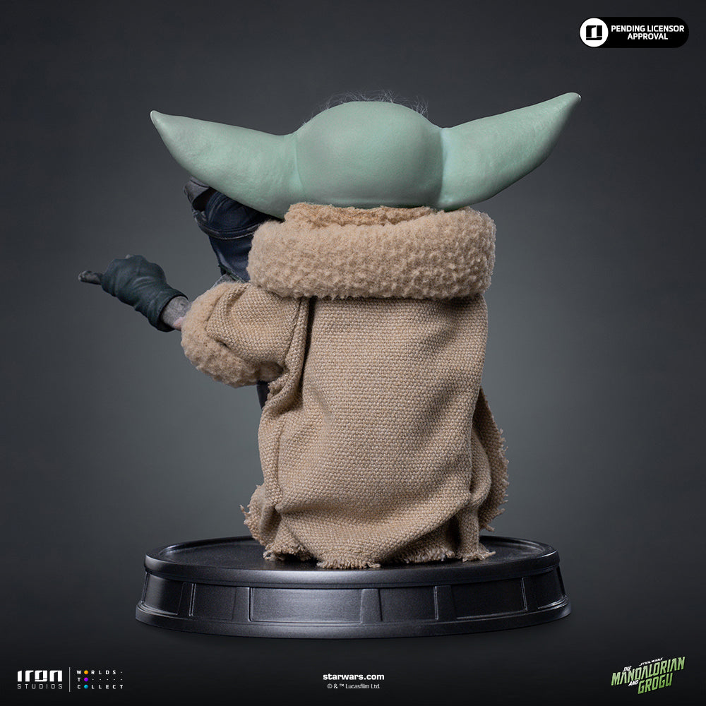Grogu No Squeezy Display Statue - Iron Studios Mandalorian and Grogu Collection