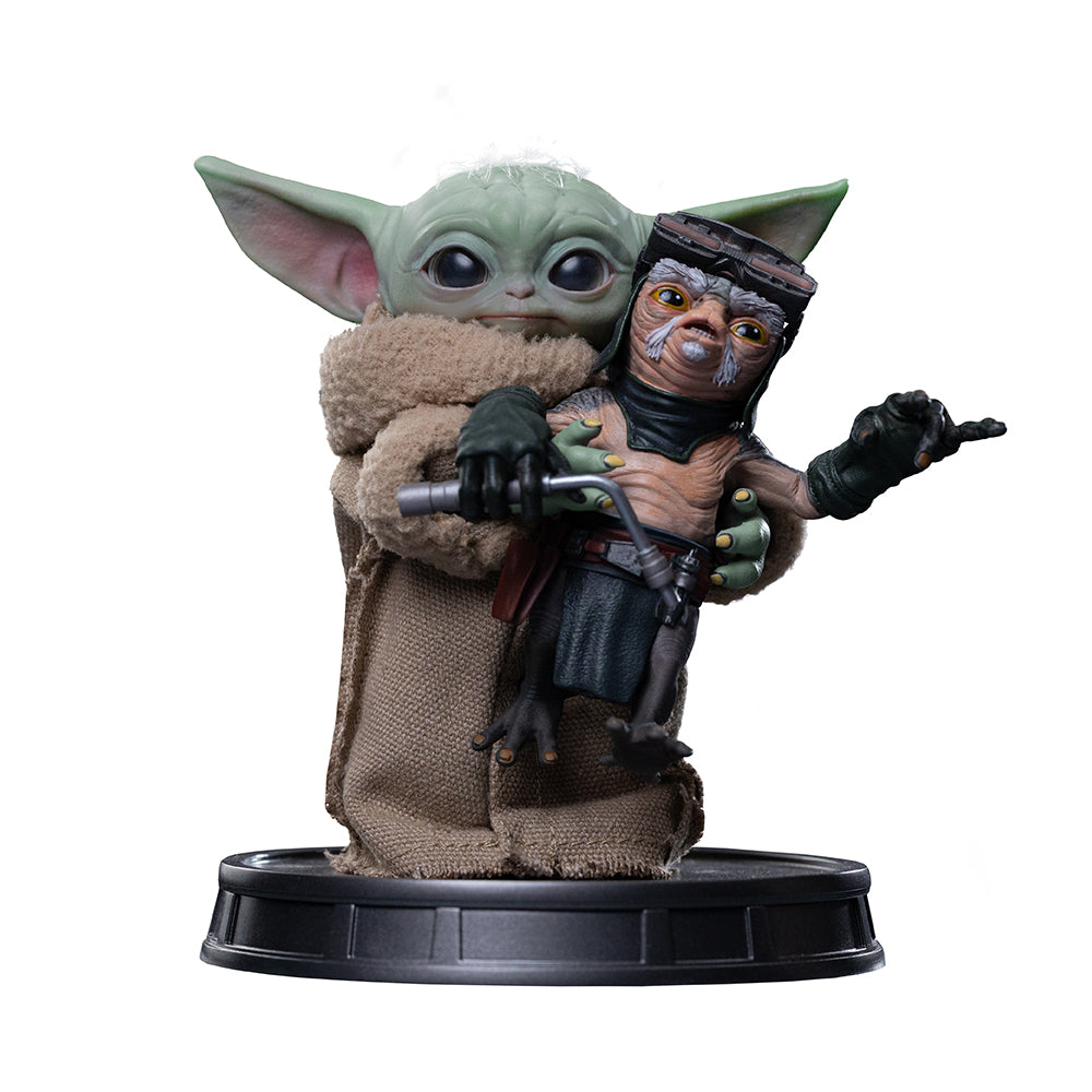 Grogu No Squeezy Display Statue - Iron Studios Mandalorian and Grogu Collection